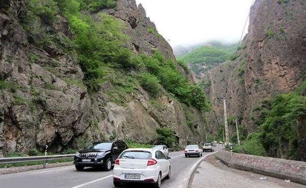 اعمال محدودیت‌های ترافیکی در محورهای شمالی