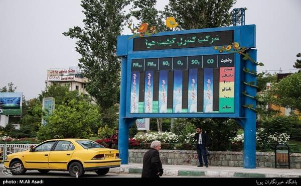 تنفس هوای قابل‌قبول در تهران