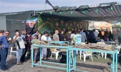 خدمت‌رسانی دانشجویان و اساتید دانشگاه شاهد به زوار کربلا