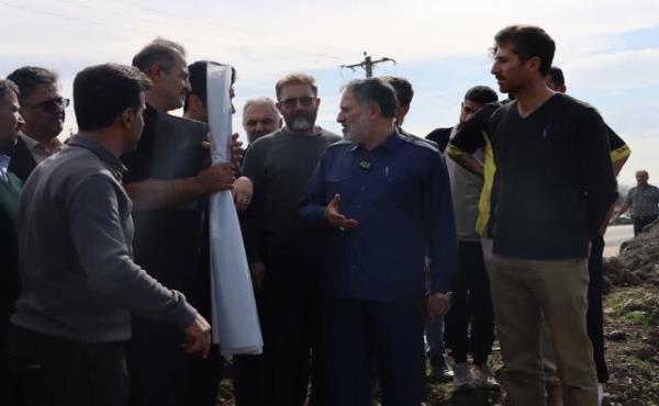 پیگیری مشکلات طرح هادی روستای جیرهنده گیلان