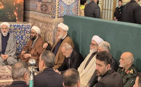 حضور رئیس جمهور در آئین اربعین شهدای دی ماه در مشهد +عکس